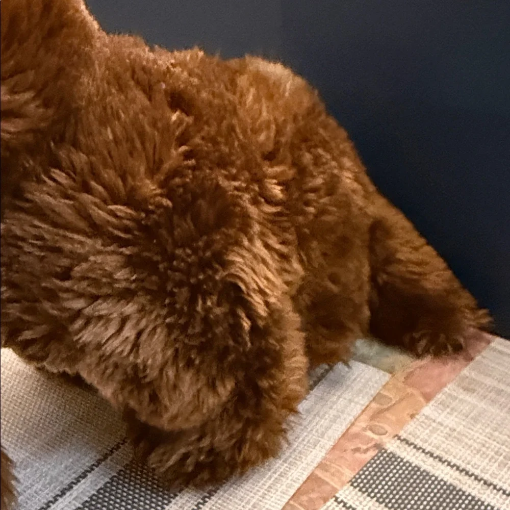 Vintage Mr. Snuffleupagus plush toy from the television show Sesame Street - Picture 4 of 8